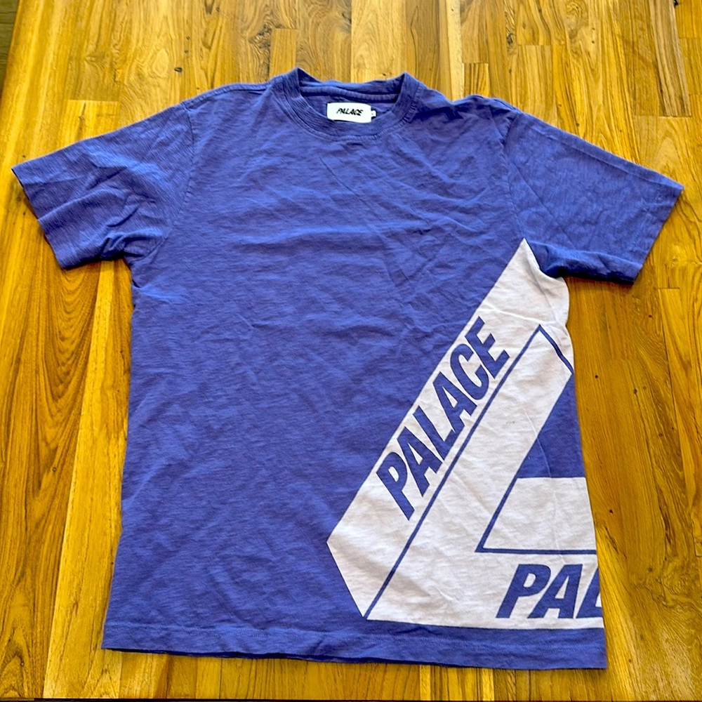 Palace skateboards purple t shirt large
